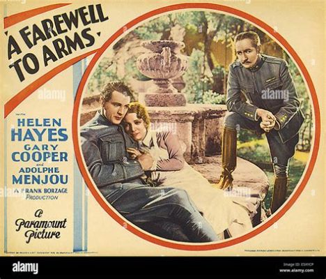 “A Farewell to Arms – A Powerful Anti-War Narrative and an Exploration of Love in Times of Chaos